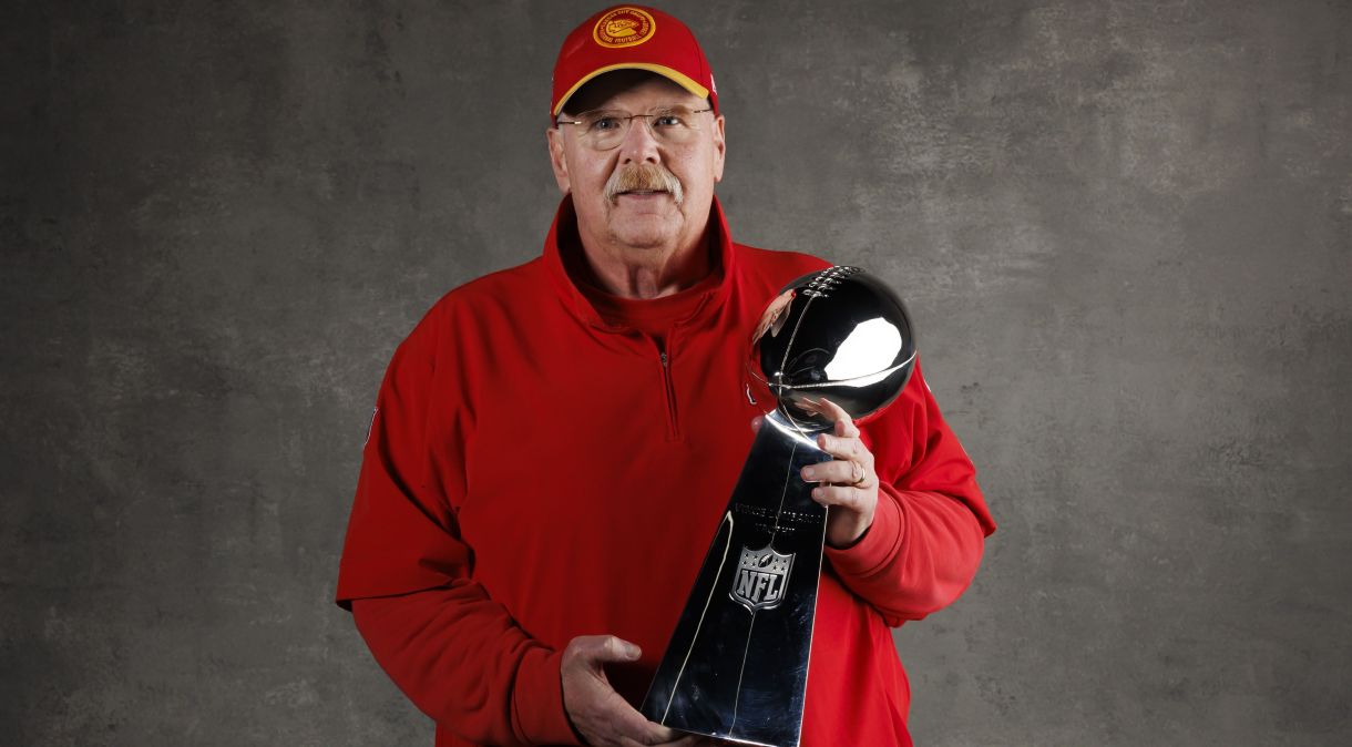 Andy Reid conquistou três títulos do Super Bowl com os Chiefs