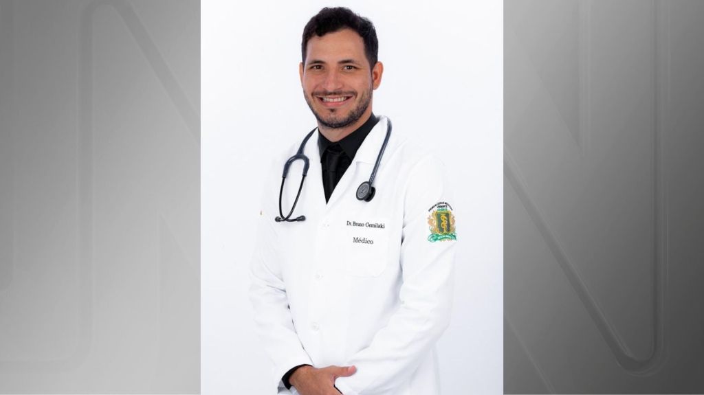 O médico Bruno Gemilaki Dal Poz, 28 anos, é suspeito de ter participado de um duplo homicídio em Mato Grosso