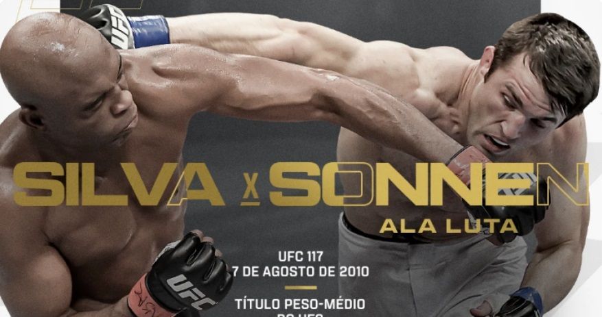 Luta história de Anderson Silva pelo UFC