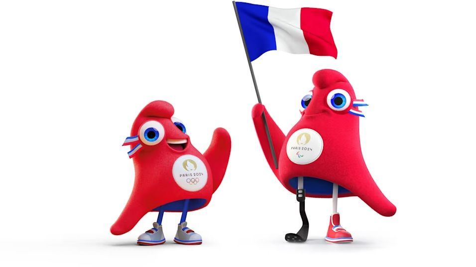 Phryge Olímpica e Paralímpica, as mascotes de Paris
