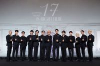 SEVENTEEN diz em coletiva que quer performar em todos os estádios do mundo