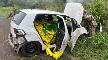O veículo que ele conduzia já possuía registro de roubo na cidade de Curitiba