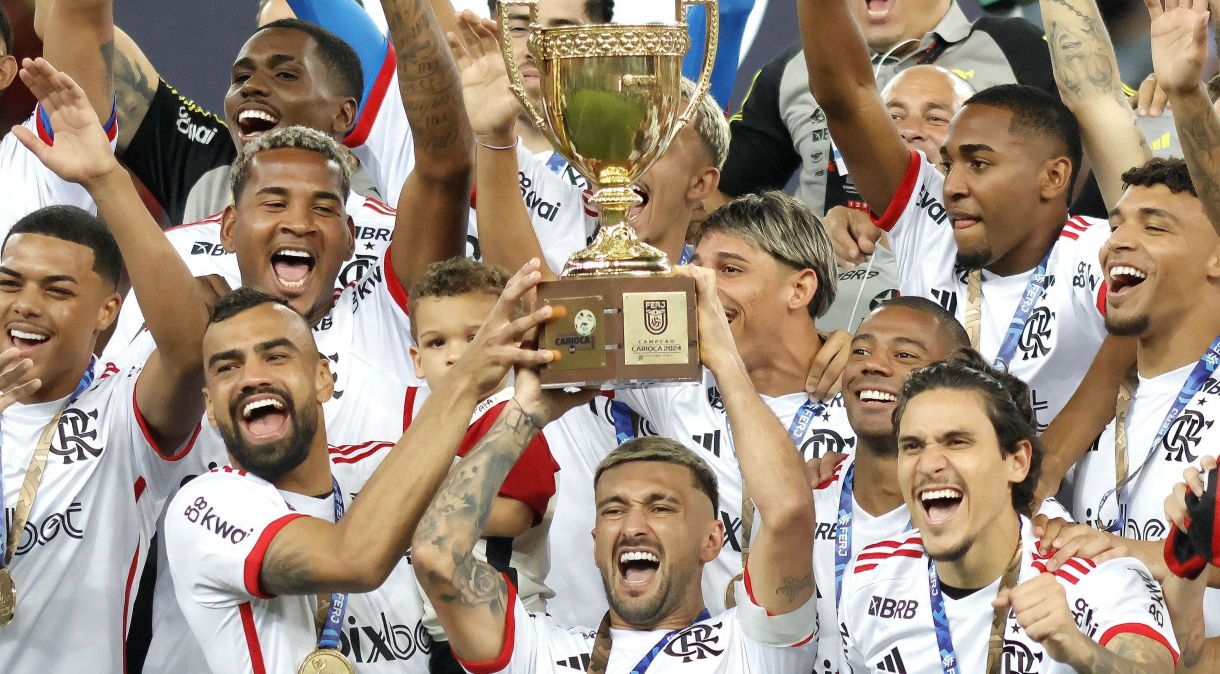 Flamengo venceu o Nova Iguaçu por 1 a 0, no Maracanã, e conquistou o título carioca