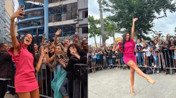 Bailarina foi a última eliminada do reality show, após enfrentar nove embates