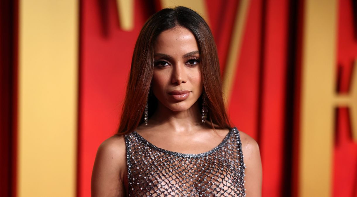 Anitta na after-party do Oscar de 2024 promovido pela da Vanity Fair