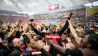 Leverkusen celebra aumento de receitas e de sócios após temporada histórica