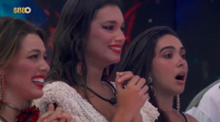 BBB24: participantes se emocionam com homenagem durante festa