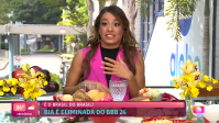 "Assustada com o que vi aqui fora", diz Beatriz, 20ª eliminada do BBB24