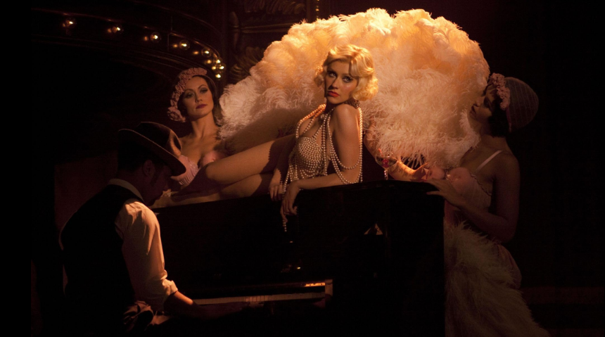 Christina Aguilera em "Burlesque" (2010).