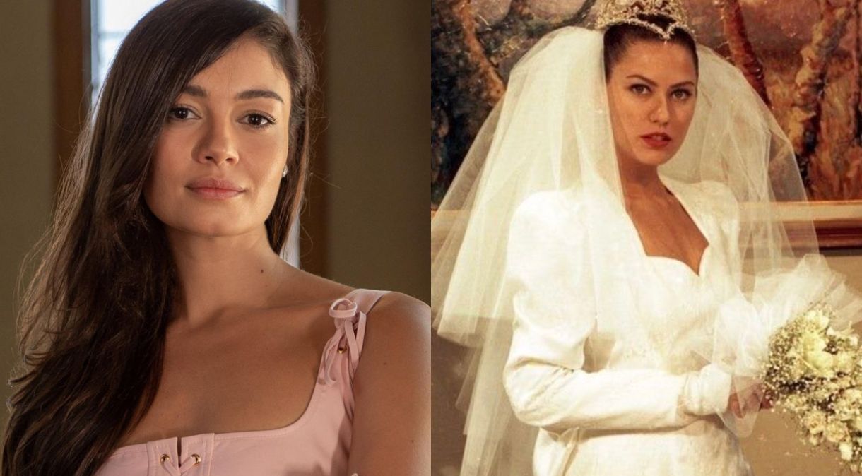 Em 1993, a personagem de Patrícia Pillar se casou com o vilão de "Renascer"
