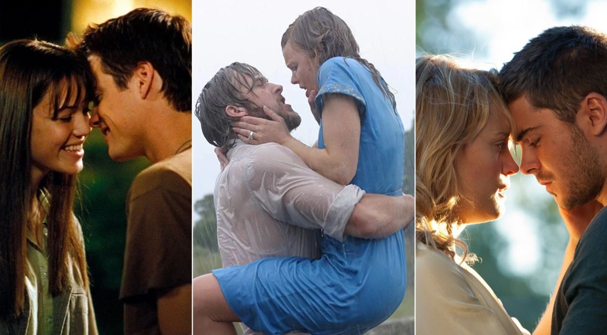 "Um Amor Para Recordar", "Diário de uma Paixão" e "Um Homem de Sorte" são adaptações de livros de Nicholas Sparks