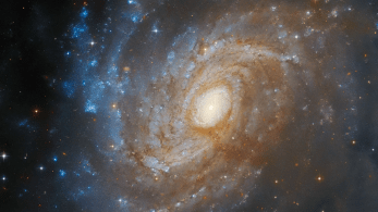 Imagem constatou a presença de uma nebulosa que impede a visualização total do sistema