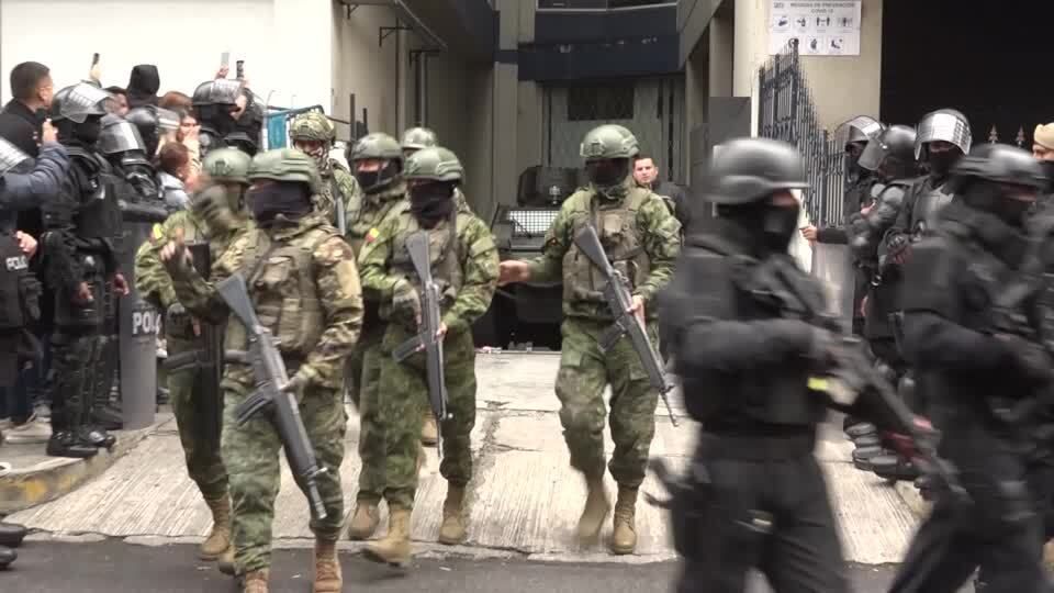 Invasão embaixada do México no Equador