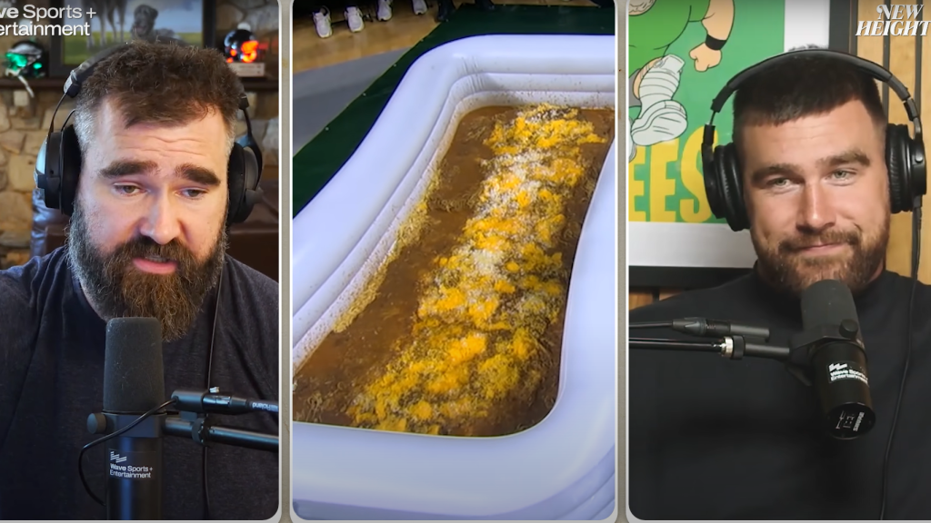 Jason Kelce perdeu anel do Super Bowl em banheira de chili