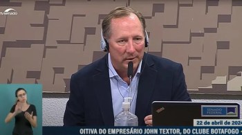 Dono da SAF do Botafogo, o norte-americano John Textor, falou à Comissão Parlamentar de Inquérito na segunda-feira (22) e entregou material com supostas denúncias