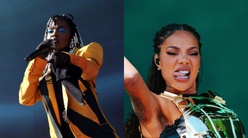 Cantora norte-americana fez participação no show do filho YG Marley, que cantou no palco principal do Coachella logo após Ludmilla