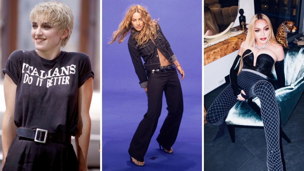 Madonna impulsiona tendências de moda há 40 anos; confira