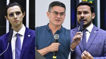 Pesquisa estimulada aponta empate entre Amon Mandel, Davi Almeida e Alberto Neto para o primeiro turno da eleição municipal em Manaus