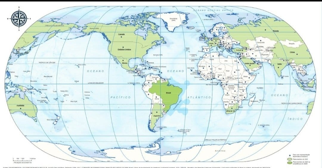 Atlas Do Ibge Com Brasil No Centro Vira Polêmica: Como Surgiu O Marco 