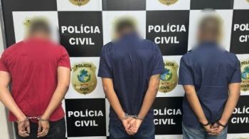 Falsa vítima e sequestradores foram presos em flagrante pelo Grupo Antissequestro; ele pedia R$ 150 mil