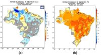 Inmet prevê chuvas acima da média no Norte e Sul para maio