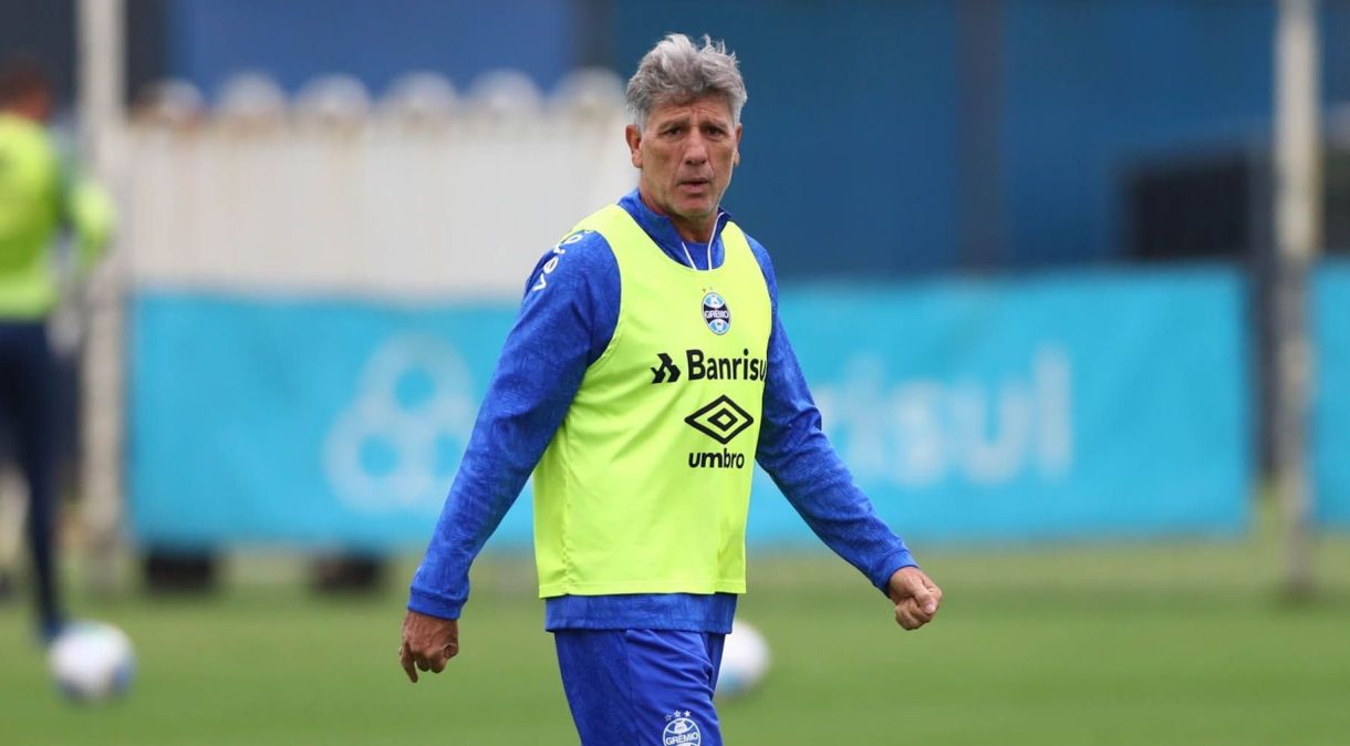 Renato Gaúcho, técnico do Grêmio