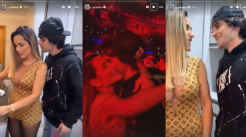 Após meses "brincando" que eram um casal, influenciadora e ator trocaram farpas nas redes sociais