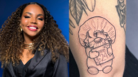 BBB24: Pitel faz tatuagem em homenagem ao programa; veja