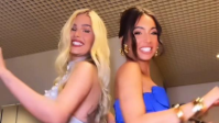 Yasmin Brunet posta vídeo dançando com Vanessa Lopes: "Amizade mais improvável"