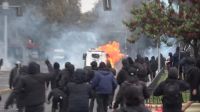 No Chile, manifestantes e policiais entram em confronto em protesto do 1° de Maio