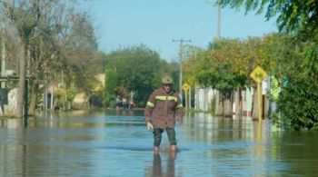 De acordo com o último relatório do Sistema Nacional de Emergência, dez estados uruguaios foram afetados pelas tempestades 