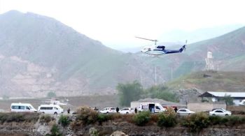 Aeronave que transportava Ebrahim Raisi e seu ministro das Relações Exteriores fez pouso forçado em região de difícil acesso próximo ao Azerbaijão neste domingo (19)