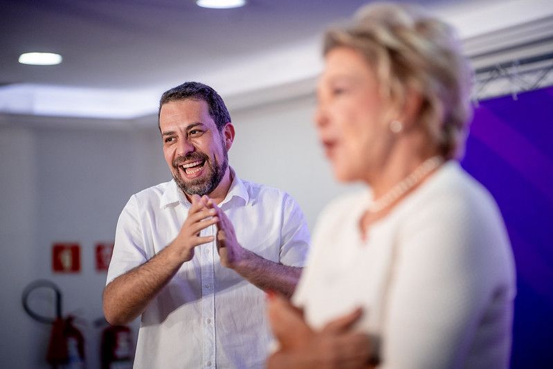 Chapa de Boulos e Marta agora conta com o apoio de sete partidos