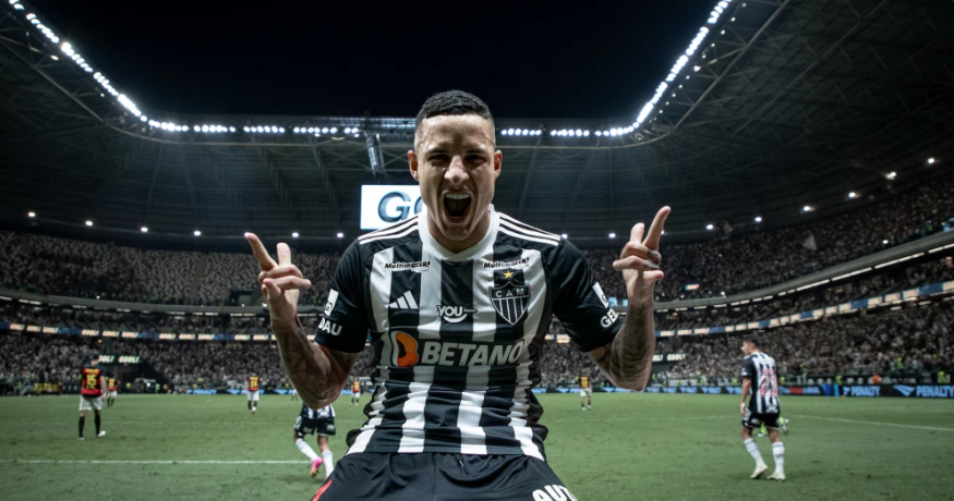 Arana será desfalque do Galo enquando jogar pela Seleção