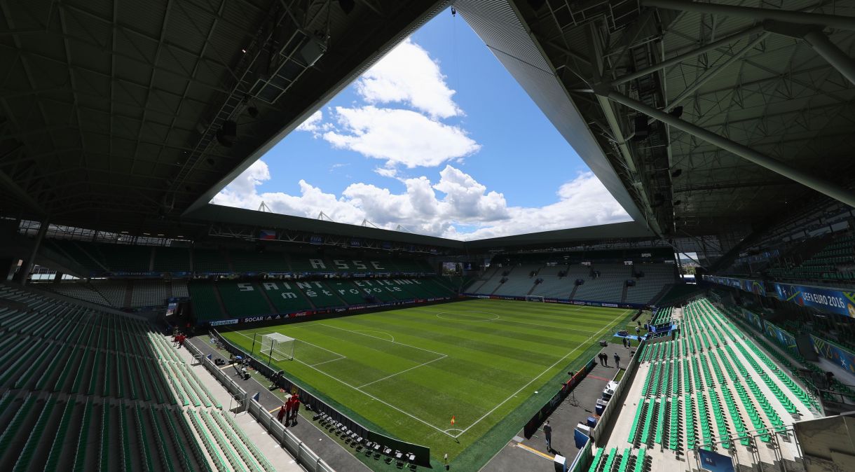 Estádio Geoffroy-Guichard, em Saint-Ettiene, receberá o futebol na Olimpíada