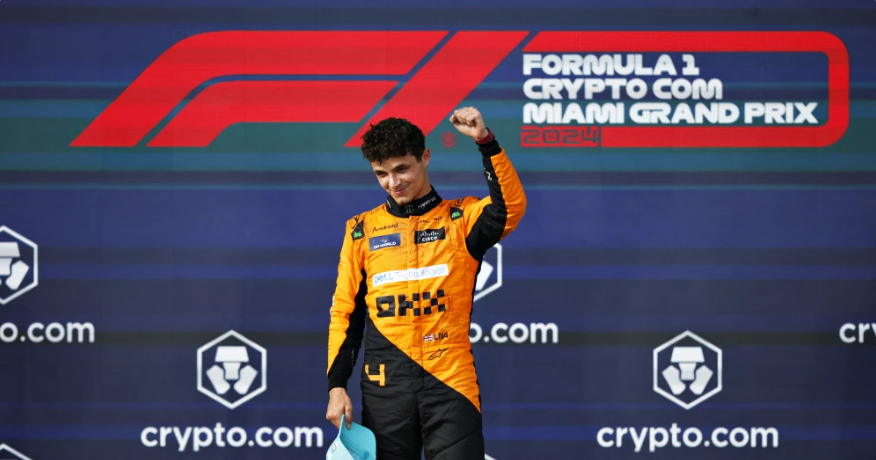 Lando Norris venceu o GP de Miami