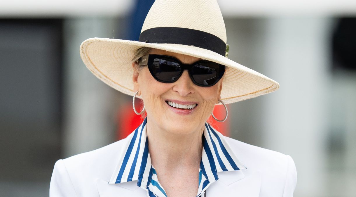 Meryl Streep durante a 77ª cerimônia do Festival de Cannes