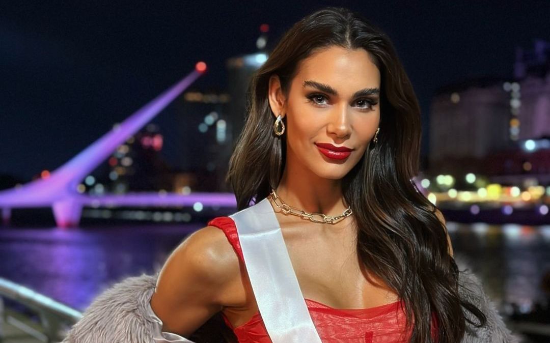 Magalí é atriz, modelo e estudante de Astrologia, tem 29 anos e levou a coroa no Miss Universo Argentina 2024
