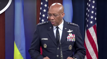 General CQ Brown está confiante de que a Ucrânia não estava usando armas americanas dentro da Rússia