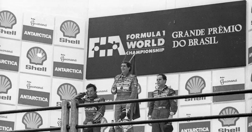 Senna venceu em Interlagos, em 1991