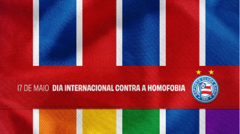 Bahia, Coritiba e Athletico-PR publicaram mensagens em apoio à causa LGBTQIAPN+