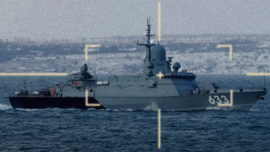 Ucrânia diz que destruiu navio russo "Tsyklon", que estaria armado com mísseis de cruzeiro