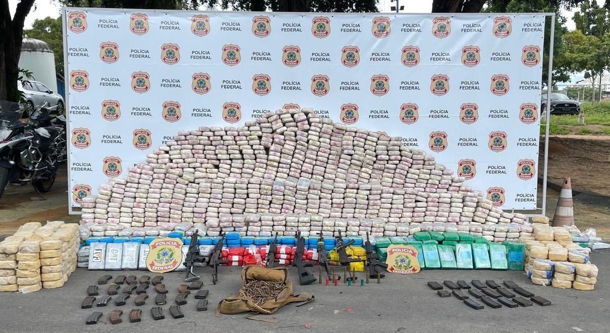 Polícia faz maior apreensão de cocaína da história do Amazonas