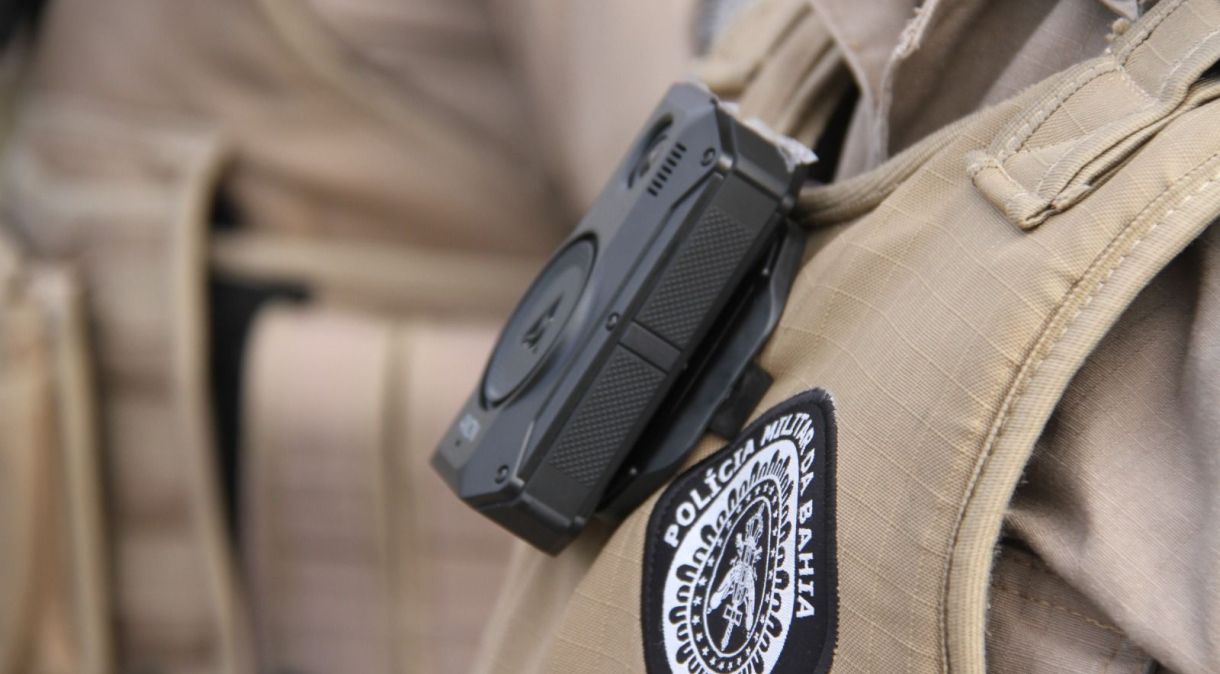 Polícia da Bahia começa a usar câmeras corporais