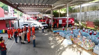Além do efetivo de profissionais, a equipe leva ainda doações recolhidas para o povo gaúcho nas unidades de Salvador