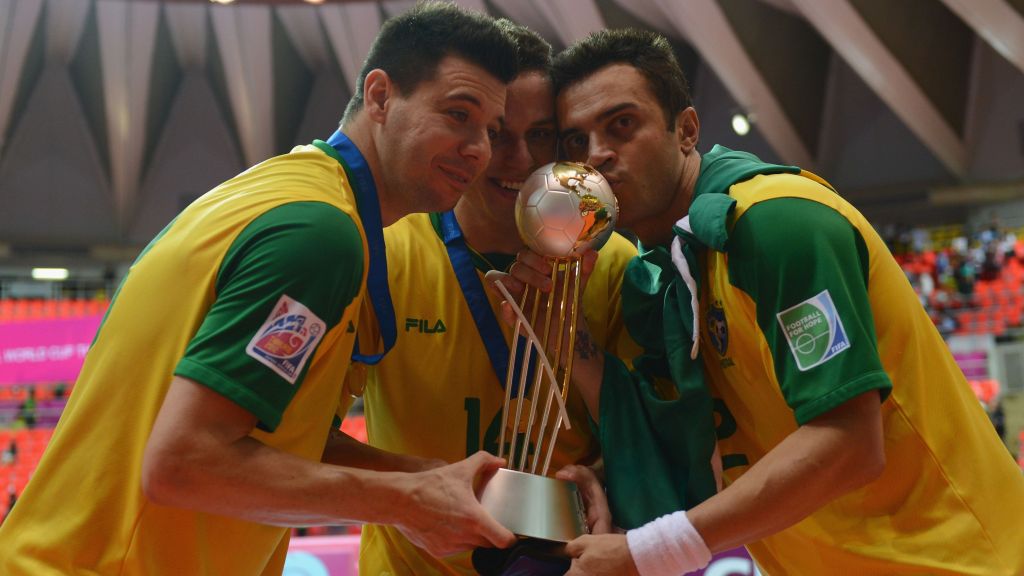 Brasil foi campeão da Copa do Mundo de Futsal em 2012