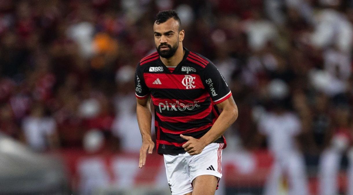 Fabricio Bruno em partida pelo Flamengo contra o Amazonas