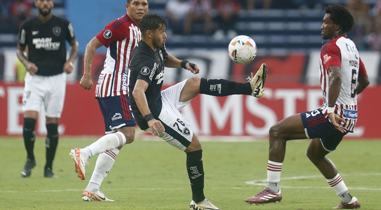 Lance de Junior Barranquilla x Botafogo pela Libertadores