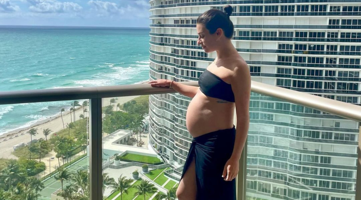 Lea Michele anunciou a sua segunda gravidez em março deste ano