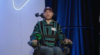 Americano Noland Arbaugh, 30, está tetraplégico desde 2016 após um acidente ao nadar em um lago